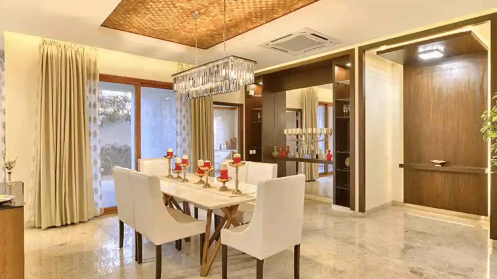 NCC Urban Misty Woods Villas-in-Yelahanka-Bangalore-Dinning-room
